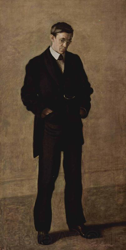 Thomas Eakins Portrait of Louis N Kenton Norge oil painting art